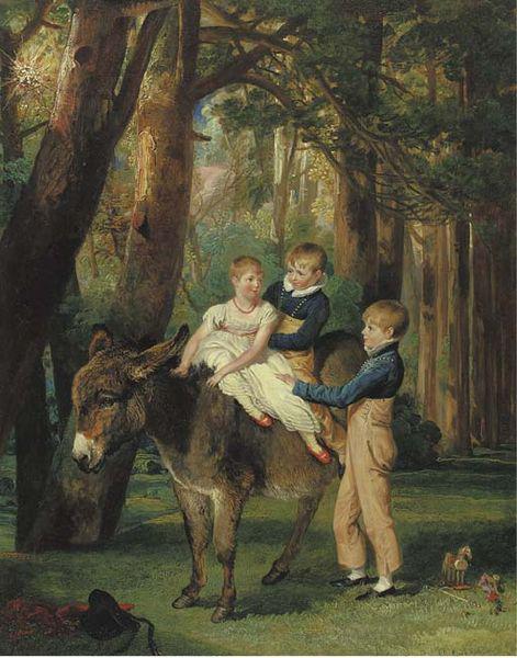 James Ward The Levett Children Germany oil painting art